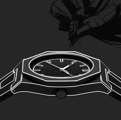 HEUNO - Reloj 2D Sketch